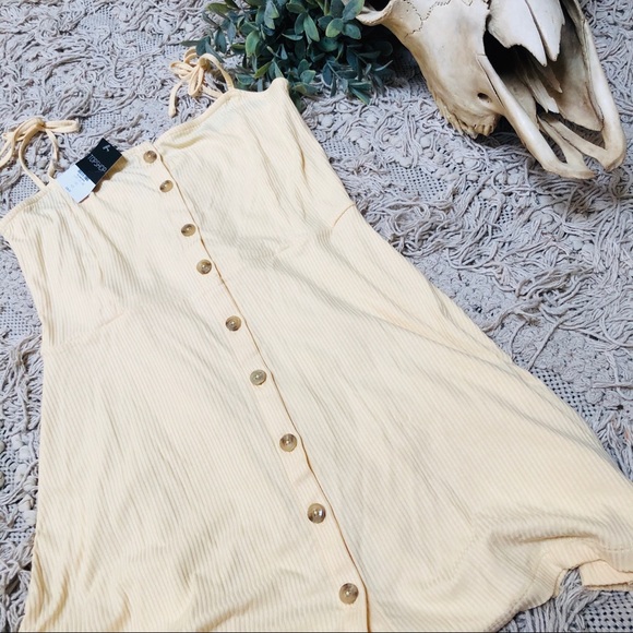 topshop button through midi dress